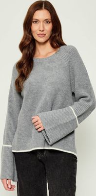 Sweter damski Pinko ze sklepu: Gomez Fashion Store w kategorii: Swetry damskie - zdjęcie 874714-BD9-10338_PI254W000130A54