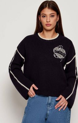 Sweter damski Pinko ze sklepu: Gomez Fashion Store w kategorii: Swetry damskie - zdjęcie 874714-BD9-10338_PI254W000131787
