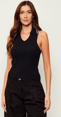 Bluzka damska casual Pinko ze sklepu: Gomez Fashion Store w kategorii: Bluzki damskie - zdjęcie 874714-BD9-10338_PI254W000134099
