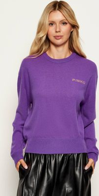 Pinko - Sweter damski casual ze sklepu: Gomez Fashion Store w kategorii: Swetry damskie - zdjęcie 874714-BD9-10338_PI254W000135D61
