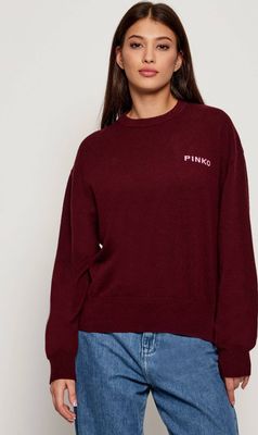 Pinko - Sweter damski na zimę ze sklepu: Gomez Fashion Store w kategorii: Swetry damskie - zdjęcie 874714-BD9-10338_PI254W000135D62