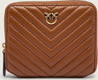 Portfel damski elegancki Pinko ze sklepu: Gomez Fashion Store w kategorii: Portfele damskie - zdjęcie 874714-BD9-10338_PI254W000137A93