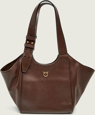Pinko - Shopper bag wakacyjna ze sklepu: Gomez Fashion Store w kategorii: Torby Shopper bag - zdjęcie 874714-BD9-10338_PI254W000245D65