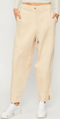 Spodnie damskie na wiosnę Pinko ze sklepu: Gomez Fashion Store w kategorii: Spodnie damskie - zdjęcie 874714-BD9-10338_PI254W000263546