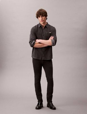Jeansy męskie casual Calvin Klein Jeans ze sklepu: Gomez Fashion Store w kategorii: Jeansy męskie - zdjęcie 874714-BD9-10338_CJ254M000015D10