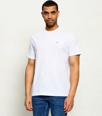 T-shirt męski casualowy Calvin Klein Jeans ze sklepu: Gomez Fashion Store w kategorii: T-shirty męskie - zdjęcie 874714-BD9-10338_CJ254M000027210