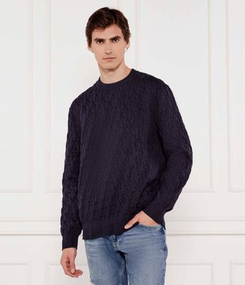 Calvin Klein Jeans - Sweter męski ze sklepu: Gomez Fashion Store w kategorii: Swetry męskie - zdjęcie 874714-BD9-10338_CJ254M000031D21
