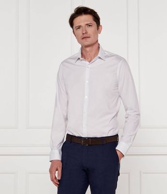 Koszula męska na wiosnę Calvin Klein ze sklepu: Gomez Fashion Store w kategorii: Koszule męskie - zdjęcie 874714-BD9-10338_CK254M000008D41
