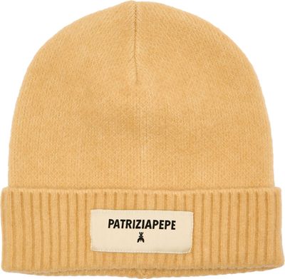 Patrizia Pepe - Czapka zimowa damska ze sklepu: Gomez Fashion Store w kategorii: Czapki zimowe damskie - zdjęcie 874714-BD9-10338_PK254W000030618