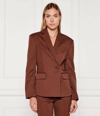 Marynarka Patrizia Pepe ze sklepu: Gomez Fashion Store w kategorii: Marynarki damskie - zdjęcie 874714-BD9-10338_PK254W000102621