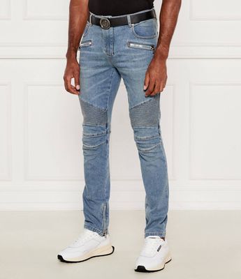 Jeansy męskie BALMAIN ze sklepu: Gomez Fashion Store w kategorii: Jeansy męskie - zdjęcie 874714-BD9-10338_BA254M000015114