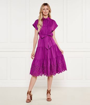 LAUREN RALPH LAUREN - Sukienka trapezowa ze sklepu: Gomez Fashion Store w kategorii: Sukienki - zdjęcie 874714-BD9-10338_RL254W00003733N