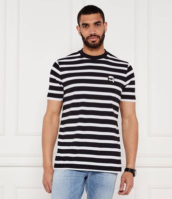 T-shirt męski na wiosnę Karl Lagerfeld ze sklepu: Gomez Fashion Store w kategorii: T-shirty męskie - zdjęcie 874714-BD9-10338_KL254M000002991