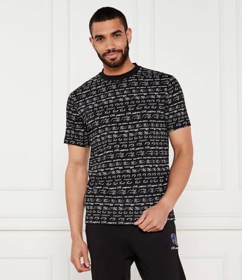 T-shirt męski Karl Lagerfeld ze sklepu: Gomez Fashion Store w kategorii: T-shirty męskie - zdjęcie 874714-BD9-10338_KL254M000004991