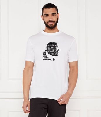 T-shirt męski młodzieżowy Karl Lagerfeld ze sklepu: Gomez Fashion Store w kategorii: T-shirty męskie - zdjęcie 874714-BD9-10338_KL254M000006007