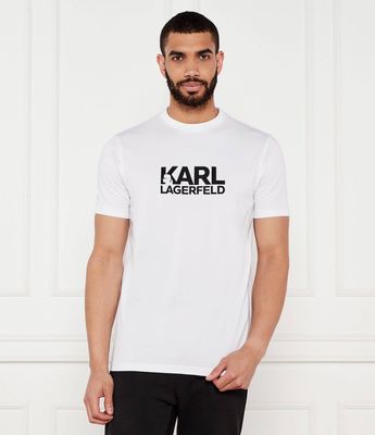 Karl Lagerfeld - T-shirt męski ze sklepu: Gomez Fashion Store w kategorii: T-shirty męskie - zdjęcie 874714-BD9-10338_KL254M000007007