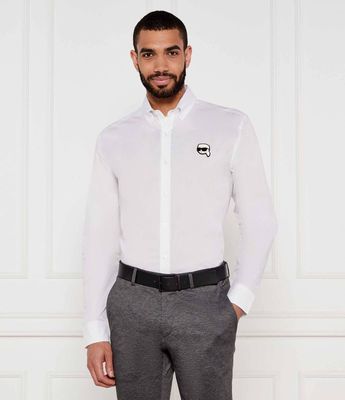 Koszula męska Karl Lagerfeld ze sklepu: Gomez Fashion Store w kategorii: Koszule męskie - zdjęcie 874714-BD9-10338_KL254M000019007