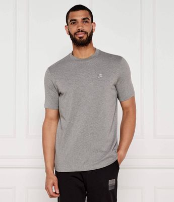 T-shirt męski casual Karl Lagerfeld ze sklepu: Gomez Fashion Store w kategorii: T-shirty męskie - zdjęcie 874714-BD9-10338_KL254M000037941