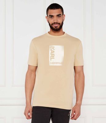 T-shirt męski na wiosnę Karl Lagerfeld ze sklepu: Gomez Fashion Store w kategorii: T-shirty męskie - zdjęcie 874714-BD9-10338_KL254M000005420