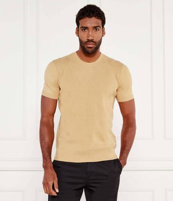 Sweter męski na wiosnę Karl Lagerfeld ze sklepu: Gomez Fashion Store w kategorii: Swetry męskie - zdjęcie 874714-BD9-10338_KL254M000050420
