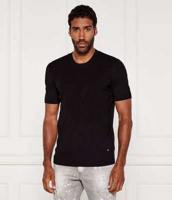Sweter męski na wiosnę Karl Lagerfeld ze sklepu: Gomez Fashion Store w kategorii: Swetry męskie - zdjęcie 874714-BD9-10338_KL254M000050990