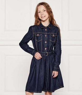Guess - Sukienka dziewczęca jesienna ze sklepu: Gomez Fashion Store w kategorii: Sukienki dziewczęce