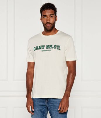 T-shirt męski młodzieżowy Gant ze sklepu: Gomez Fashion Store w kategorii: T-shirty męskie - zdjęcie 874714-BD9-10338_GA254M000007130