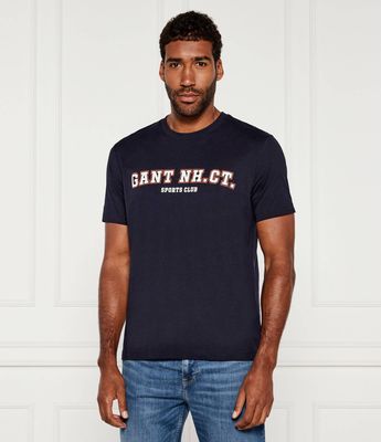 Gant - T-shirt męski ze sklepu: Gomez Fashion Store w kategorii: T-shirty męskie - zdjęcie 874714-BD9-10338_GA254M000007433