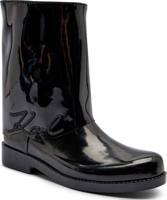 Karl Lagerfeld - Kalosze damskie ze sklepu: Gomez Fashion Store w kategorii: Kalosze damskie - zdjęcie 874714-BD9-10338_KL254W000033018