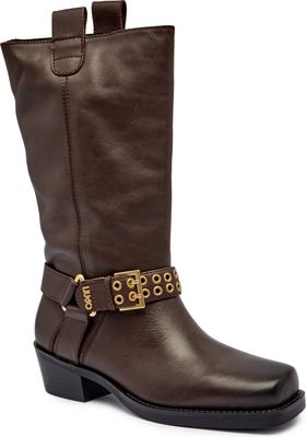 Kozaki damskie zimowe Liu Jo ze sklepu: Gomez Fashion Store w kategorii: Kozaki damskie - zdjęcie 874714-BD9-10338_LC254W000009U93