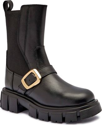 Love Moschino - Botki jesienne ze sklepu: Gomez Fashion Store w kategorii: Botki - zdjęcie 874714-BD9-10338_LM254W000036000