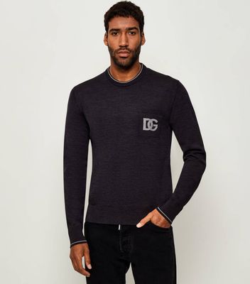 Sweter męski Dolce & Gabbana ze sklepu: Gomez Fashion Store w kategorii: Swetry męskie - zdjęcie 874714-BD9-10338_DG254M000008974