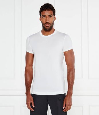 T-shirt męski na wiosnę Dolce & Gabbana ze sklepu: Gomez Fashion Store w kategorii: T-shirty męskie - zdjęcie 874714-BD9-10338_DG254M000012298