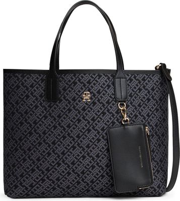 Shopper bag elegancka Tommy Hilfiger ze sklepu: Gomez Fashion Store w kategorii: Torby Shopper bag - zdjęcie 874714-BD9-10338_TH255W000108D12