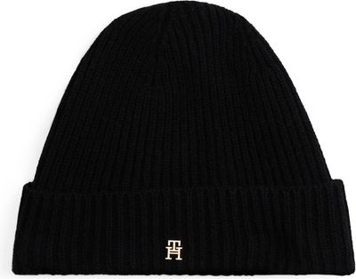 Tommy Hilfiger - Czapka zimowa damska ze sklepu: Gomez Fashion Store w kategorii: Czapki zimowe damskie - zdjęcie 874714-BD9-10338_TH255W000117D12