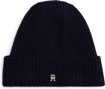 Czapka zimowa damska Tommy Hilfiger ze sklepu: Gomez Fashion Store w kategorii: Czapki zimowe damskie - zdjęcie 874714-BD9-10338_TH255W000117287