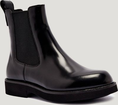 Botki jesienne BOSS BLACK ze sklepu: Gomez Fashion Store w kategorii: Botki - zdjęcie 874714-BD9-10338_BB255W000027001