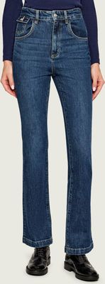 Jeansy damskie w miejskim stylu BOSS BLACK ze sklepu: Gomez Fashion Store w kategorii: Jeansy damskie - zdjęcie 874714-BD9-10338_BB255W000035414