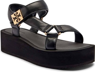 Sandały damskie na lato TORY BURCH ze sklepu: Gomez Fashion Store w kategorii: Sandały damskie - zdjęcie 874714-BD9-10338_TO254W000042008