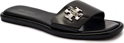Klapki damskie na lato TORY BURCH ze sklepu: Gomez Fashion Store w kategorii: Klapki damskie - zdjęcie 874714-BD9-10338_TO254W000045006