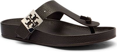 TORY BURCH - Klapki damskie na lato ze sklepu: Gomez Fashion Store w kategorii: Klapki damskie - zdjęcie 874714-BD9-10338_TO254W000058200