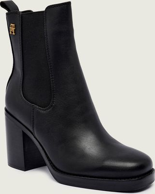Botki jesienne Tommy Hilfiger ze sklepu: Gomez Fashion Store w kategorii: Botki - zdjęcie 874714-BD9-10338_TH255W000178D12