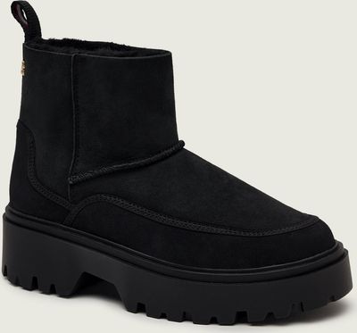 Śniegowce damskie na zimę Tommy Hilfiger ze sklepu: Gomez Fashion Store w kategorii: Śniegowce damskie - zdjęcie 874714-BD9-10338_TH255W000193D12