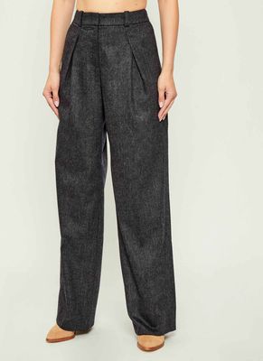 Spodnie damskie casualowe jesienne BOSS ORANGE ze sklepu: Gomez Fashion Store w kategorii: Spodnie damskie - zdjęcie 874714-BD9-10338_BO255W000006408