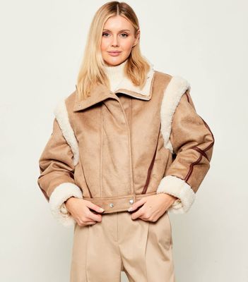 Kurtka damska BOSS ORANGE ze sklepu: Gomez Fashion Store w kategorii: Kurtki damskie - zdjęcie 874714-BD9-10338_BO255W000019222