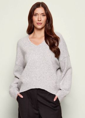 Sweter damski casual BOSS ORANGE ze sklepu: Gomez Fashion Store w kategorii: Swetry damskie - zdjęcie 874714-BD9-10338_BO255W000026056