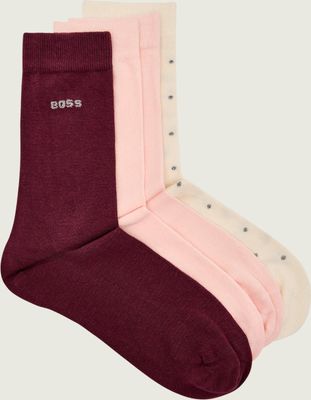 Skarpetki damskie BOSS BLACK ze sklepu: Gomez Fashion Store w kategorii: Skarpetki damskie - zdjęcie 874714-BD9-10338_BW255W000017960