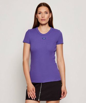 Bluzka damska casualowa Hugo Blue ze sklepu: Gomez Fashion Store w kategorii: Bluzki damskie - zdjęcie 874714-BD9-10338_BJ255W000001512