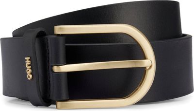 HUGO - Pasek ze sklepu: Gomez Fashion Store w kategorii: Paski damskie - zdjęcie 874714-BD9-10338_BU255W000001001