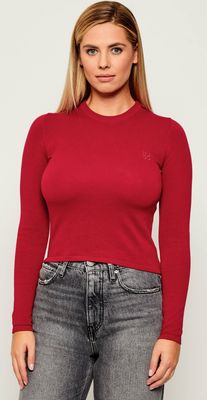 Sweter damski casualowy HUGO ze sklepu: Gomez Fashion Store w kategorii: Swetry damskie - zdjęcie 874714-BD9-10338_BU255W000057619